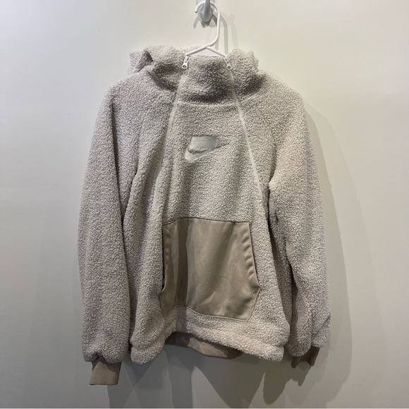 Nike Jackets & Coats Nike Teddy Jacket Poshmark